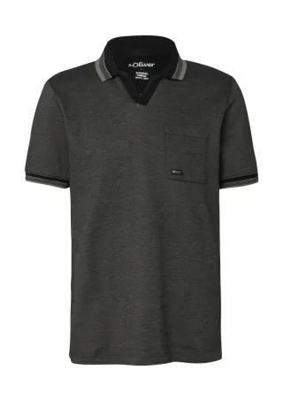 s.Oliver Red Label - Polo-Shirt grau - Gr. - S