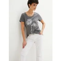 bonprix T-Shirt lockere Passform, Kurzarm-Design, weiter Rundhalsausschnitt