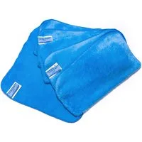 Das Blaue Wunder® SOFT Staubtuch Mikrofasertuch (6er-Set 28cm x 28cm, Super Soft und Super Flauschig mit extra langen Fasern)