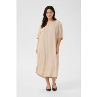 KAFFE Curve Blusenkleid Kleid KCmille Große Größen