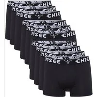 Chiemsee Boxershorts (Packung, 10er-Pack) Klassische Unterwäsche für Männer