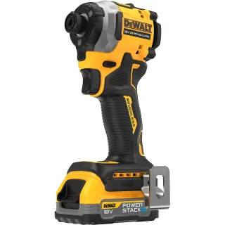 DEWALT Akku-Schlagschrauber 1/4 Zoll XR 18V + 2 Powerstack Akku + Schnellladegerät - DCF850E2T-QW