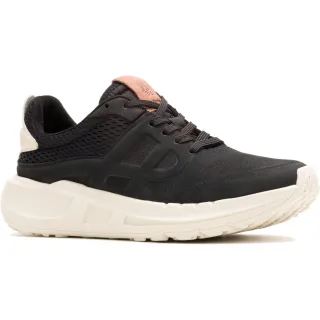 Hush Puppies Seventy8 Runner Wildleder Damen Sneaker in Schwarz