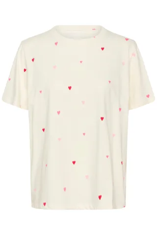 T-shirt Johanna T-shirt Gerade Passform