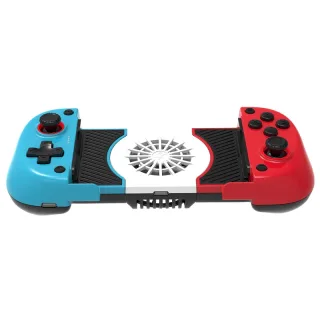 X3 2-in-1 Cooling Fan Stretching Wireless Game Controller with Hall Effect 3D Joystick and Trigger Dual Vibration Motor
