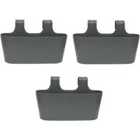 Engelland Blumenkasten Blumentopf zum Hängen (Vorteils-Set, 3 St., Fassungsvermögen je Topf 5,5 Liter), UV-Beständig, Frostbeständig, Wasserauffangschalen
