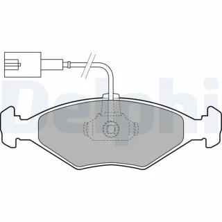 Delphi Bremsbel?ge vorne Fiat Palio Lancia Dedra
