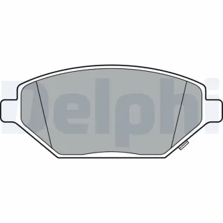 Delphi Bremsbel?ge vorne Opel Karl LP3301