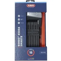 ABUS Faltschloss Faltschloss Bordo SmartX 6500A Faltschlösser schwarz