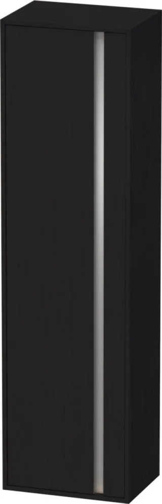 Duravit Ketho Hochschrank Eiche Schwarz Matt 500x360x1800 mm - KT1265L1616 KT1265L1616