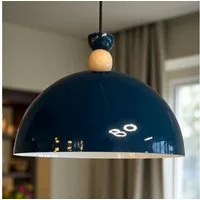 Bamyum Pendelleuchte Pendelleuchte Yimpi Hängelampe Industrial Ø30 cm, E27, Moderne Lampe, ohne Leuchtmittel, E27, Dimmbar, Einstellbare Kabellänge
