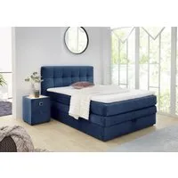 Jockenhöfer Gruppe Boxspringbett Amy, mit Bettkasten und Kaltschaum-Topper, erhältlich in 120, 140 & 180cm