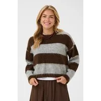 Saint Tropez Strickpullover TayzieSZ Pullover Materialmix, Oversize fit