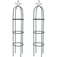 vidaXL Pergola Garten-Ranktürme 2 Stk., BxTxH: 38x38x190 cm