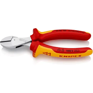 KNIPEX X-Cut Kompakt-Seitenschneider verchromt - 7306160