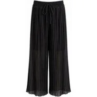 ITALY VIBES Palazzohose - Plisseehose - weite elegante Sommerhose - Damen Culotte ONE SIZE - passend für Größen S bis L
