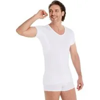 FINN Design Unterhemd Anti-Schweiß Shirt Herren mit extra kurzen Ärmeln Gegen Schweißflecken und Geruch bei Kurzarm-Hemden und Polo-Shirts