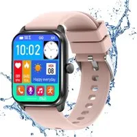 ANYSUN Smartwatch Herren Damen, mit Telefonfunktion Smartwatch (1,85 Zoll, TFT-Volltouch) 110+ Sportmodi Sportuhr mit Schrittzähler/Herzfrequenzmonitor, /Schlafmonitor, IP68 Wasserdicht Fitnessuhr für iOS Android