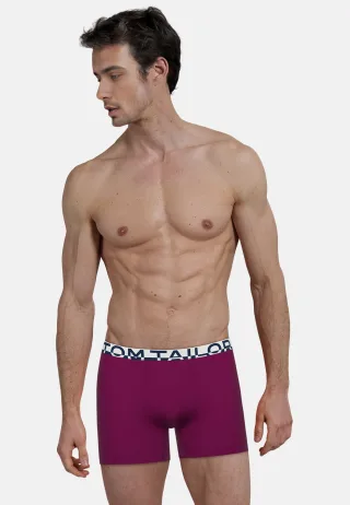 TOM TAILOR BODYWEAR - Wäsche Männlich rot-dunkel-multicolor2 - Gr. - 5