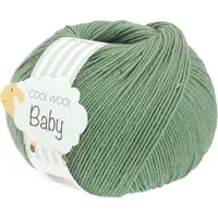 LANA GROSSA COOL WOOL BABY Häkelwolle, 220 m (besonders geeignet für Babystricksachen), 50 g