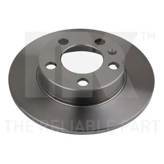 2 NK Bremsscheiben + Bel?ge hinten Audi A1 A3 TT Seat Cordoba Skoda Fabia VW Golf
