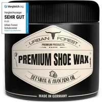 URBAN FOREST Schuhcreme Schuhwachs mit Bienenwachs & Avocado-Öl 250ml Schuhcreme (1 St)