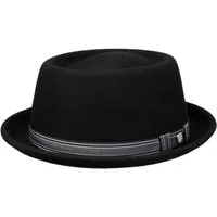 Lierys Fedora (1-St) Wollfilzhut mit Ripsband
