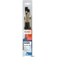 Da Vinci Malpinsel TOP-Acryl, (4 St)