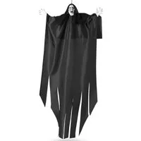 Fries Dekohänger XXL Halloween Deko Horror Totenkopf Hänger 125 cm Hoch Beweglich, XXL 125 cm