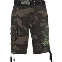 Brandit Cargoshorts Brandit Iron Maiden Savage Shorts The Number of The Beast (1-tlg)