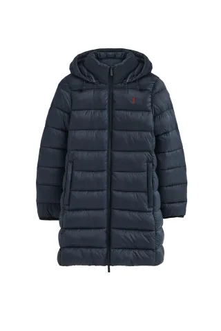 Jacke Salima Embroidery marineblau mit Rigby Go-Logo