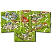 Hans im Glück Spiel Carcassonne, Burgen in Deutschland (neue Edition) - Erweiterung