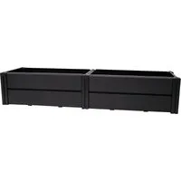 KHW Hochbeet Demeter L - schmal, MADE IN GERMANY BxTxH: 158x44x31 cm
