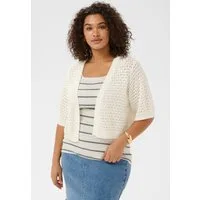 KAFFE Curve Cardigan Strickjacke KCsilje Große Größen