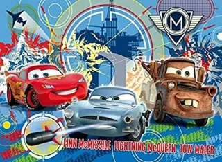 22216 - Clementoni Rahmenpuzzles 15 Teile - WD Pixar Cars 2 15 Teile