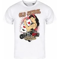 deinshirt Print-Shirt Herren T-Shirt Old School alles nur gegen Bares Funshirt mit Motiv