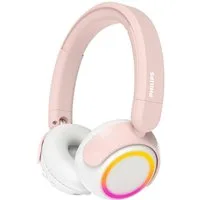 Philips TAK4200PK/00 Kinder-Kopfhörer (Multi-Point-Verbindung, integrierte Steuerung für Anrufe und Musik, A2DP Bluetooth, Bluetooth, HFP, AVRCP Bluetooth)