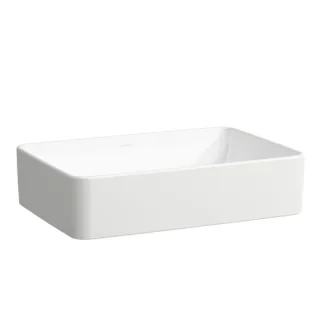 Laufen SAVOY Waschtisch-Schale H8169440001091 38x55cm, rechteckig, mit Überlauf, ohne Hahnloch, weiß