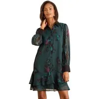 Love & Roses Minikleid Love & Roses Mini-Kleid mit Animal-Print, Regular (1-tlg)
