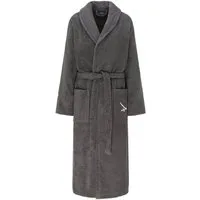 Sansibar Sylt Unisex-Bademantel Sansibar Bademantel mit Schalkragen, mit gesticktem Sansibar Logo, Baumwolle, Schalkragen, Gürtel, mit Bindegürtel, kuschelig, hochwertige Sansibar Logo-Stickerei