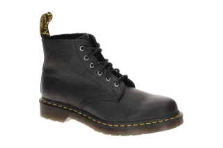 Dr. Martens 32166001 Black Ambassador Leather Boots - Unisex Round Toe G Bloc...