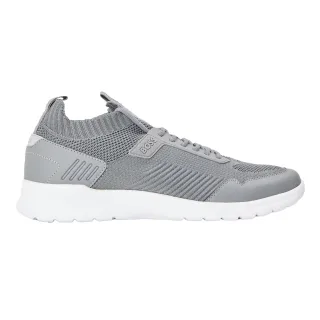 Boss - "Extreme" Sneaker für Herren, Leder, Niedrig geschnitten (Hellgrau)