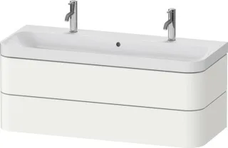 Duravit Happy D.2 Plus c-shaped Set wandhängend Weiß 1175x490x480 mm - HP4379O36360000 HP4379O36360000
