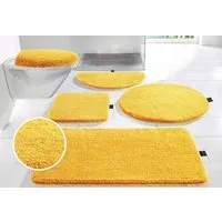 Bruno Banani Badematte Lana Standard, Badvorleger, Badezimmer Teppich, Höhe 25 mm, rutschhemmend beschichtet, schnell trocknend, strapazierfähig, fußbodenheizungsgeeignet, Polyacryl, rechteckig, Badteppich, Badematten, unifarben, auch als 3 teiliges 