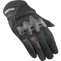 Bogotto Motorradhandschuhe Xatran perforierte Motorrad Handschuhe Atmungsaktiv protektoren