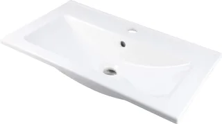 Neuesbad Serie 100 Waschbecken Weiß Einbau 615x360 mm NB1DECTU636M1