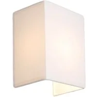 Qazqa Wandleuchte Vete, ohne Leuchtmittel, E27, Crème, Modern, Textil, 1-flammig