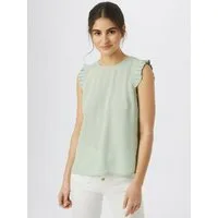 Vero Moda Langarmbluse VMOlivia (1-tlg) Plissee