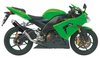 Sport Auspuff MIVV GP Steel Black Kawasaki ZX-10 R Bj. 2004-2005 Typ: ZXT00C mit ABE