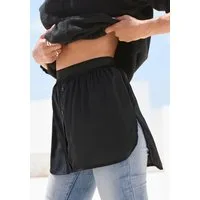 Vivance Unterrock, Blusenrock mit Gummibund und Zierknopfleiste praktische Verlängerung unter Pullover für Layer-Looks, Businesslook